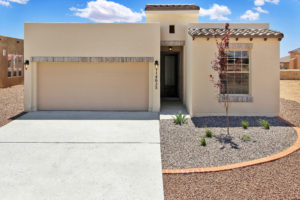 outdoor view of model home offered by Cullers Homes