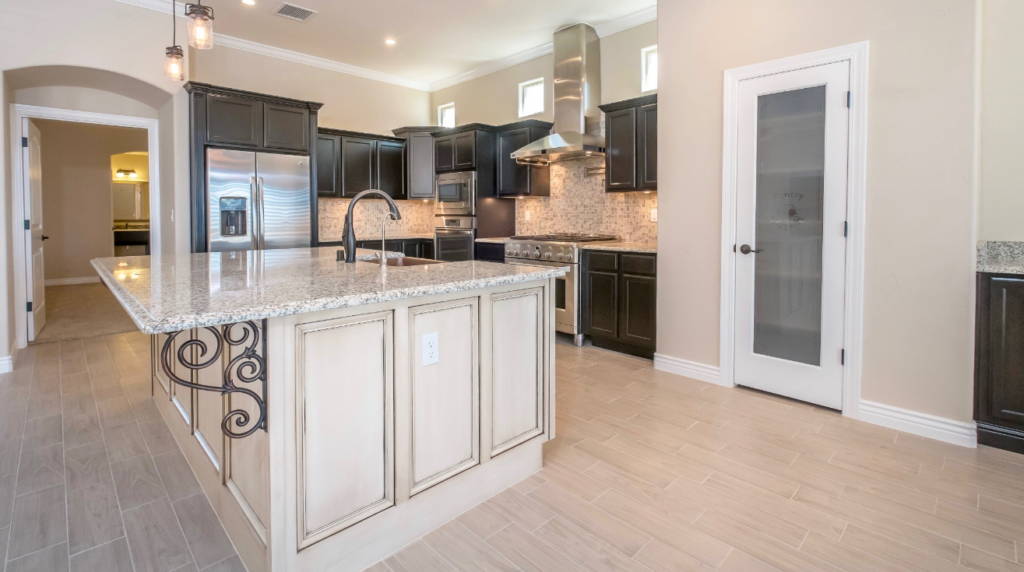 the kitchen from a new home