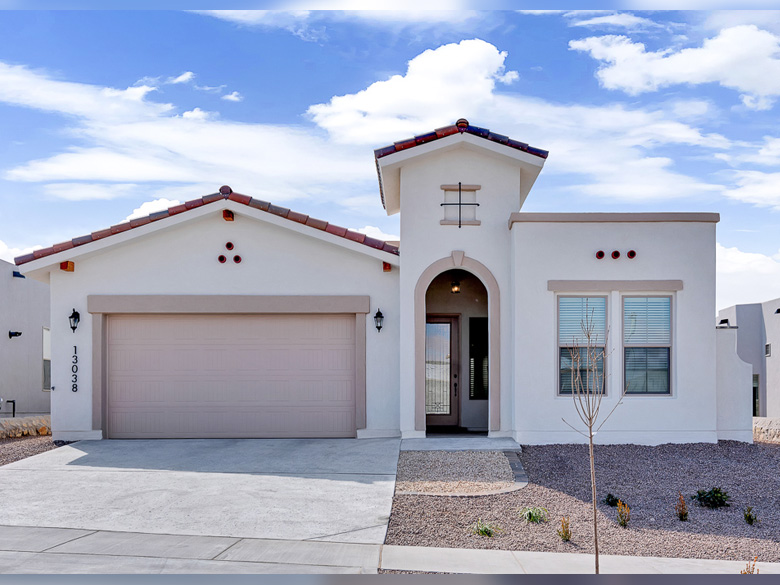 A picture of a house built with the DESERT POPPY 2059 floorplan
